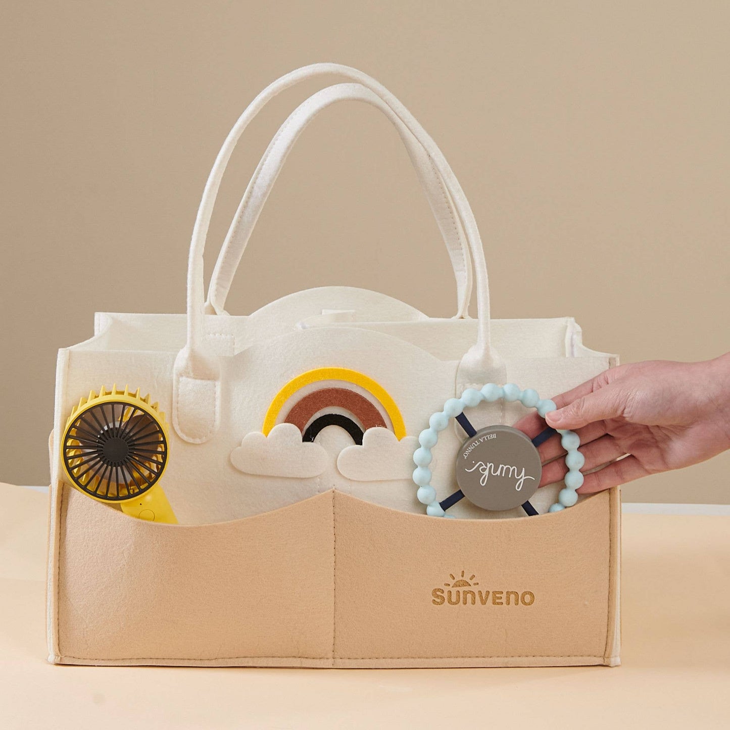 Cartoon Diaper Storage Basket: Cozy Zebra
