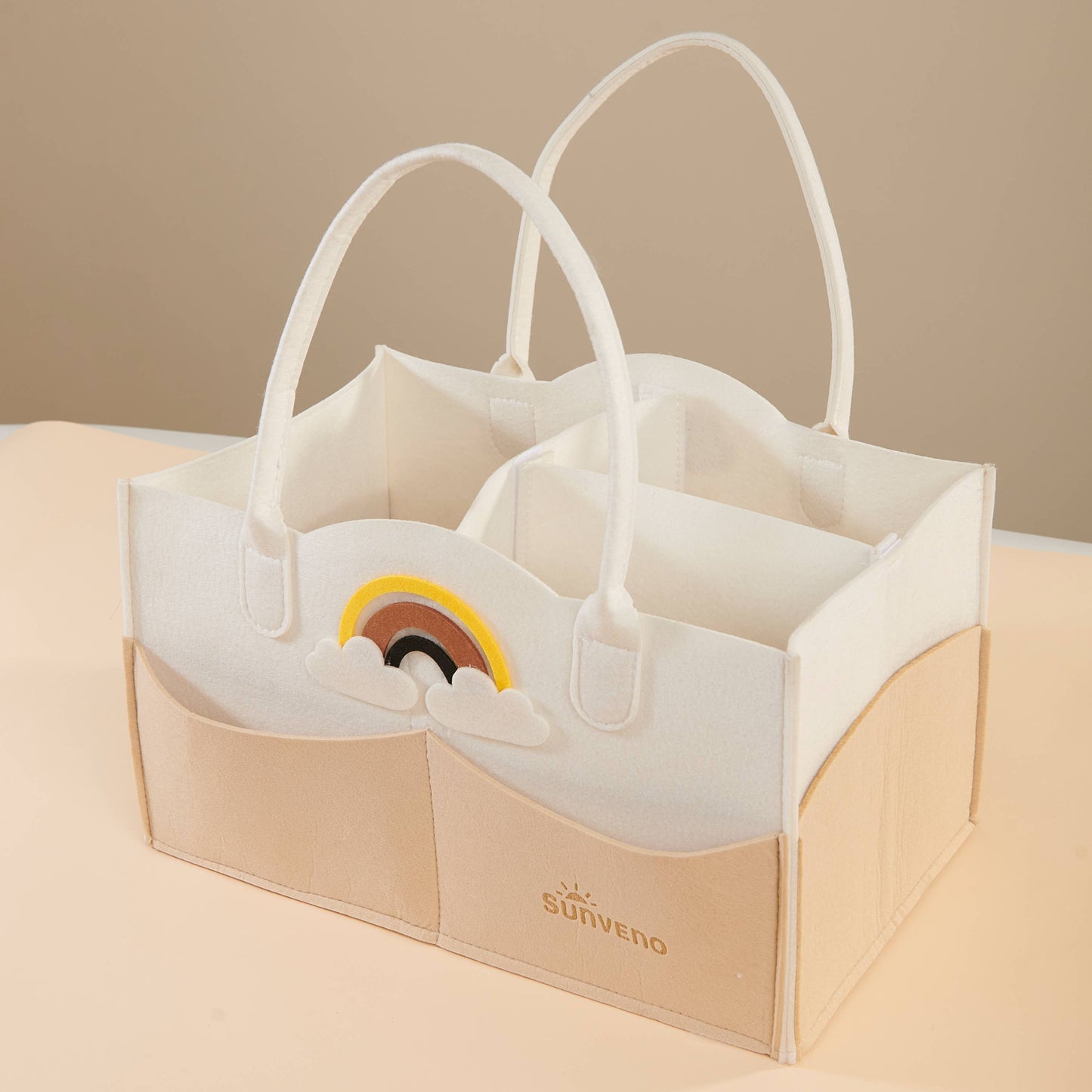 Cartoon Diaper Storage Basket: Cozy Zebra
