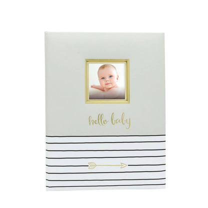 Hello Baby Memory Baby Book: Blue