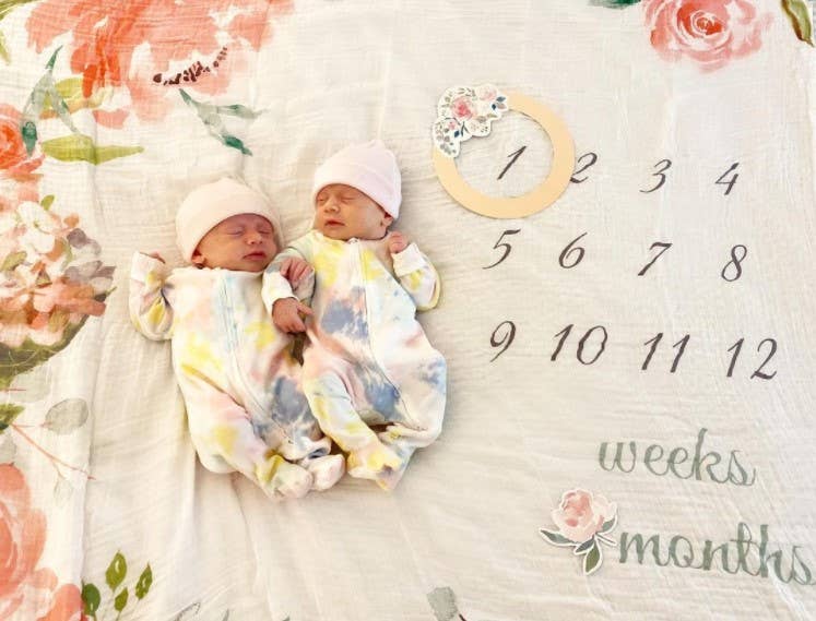 Cutie Captures™ Milestone Blanket: Woodland