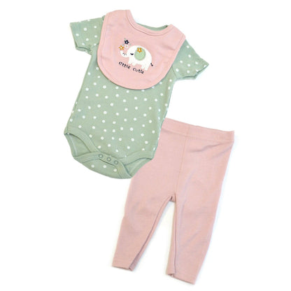 Pink Giraffe Baby Basket