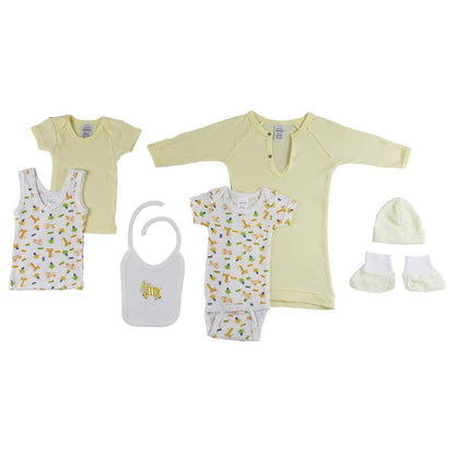 Yellow Giraffe Baby Basket