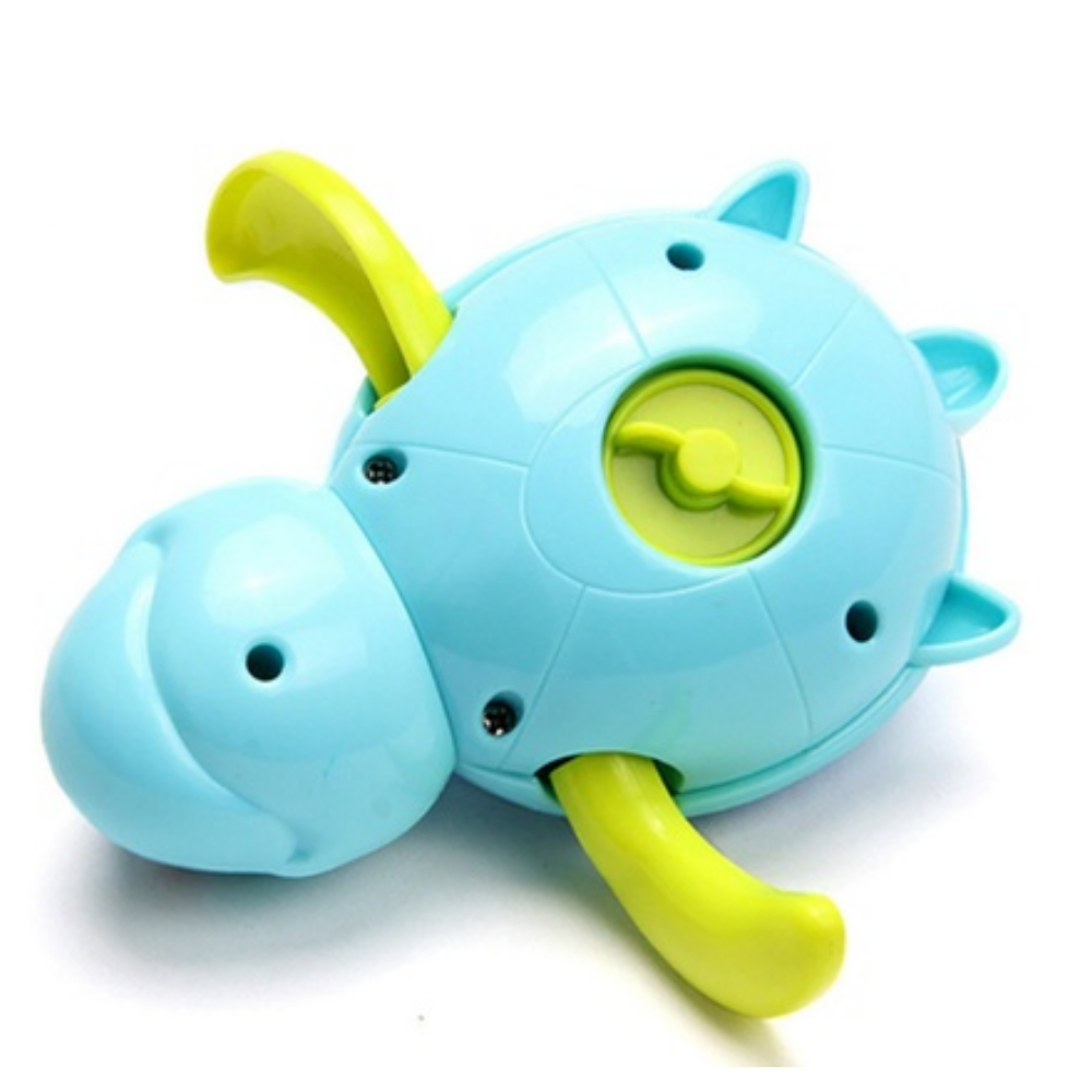 Tortoise Baby Bath Toy: Orange