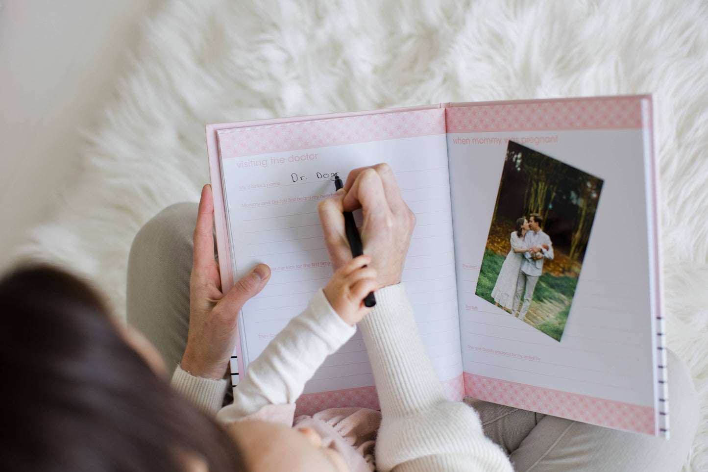 Hello Baby Memory Baby Book: Blue