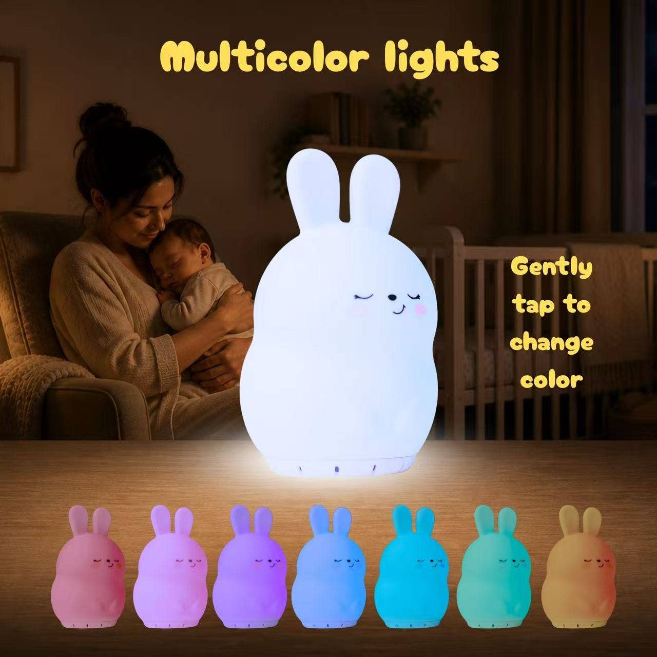 Portable Sound Machine with Animal lamp for baby & kid