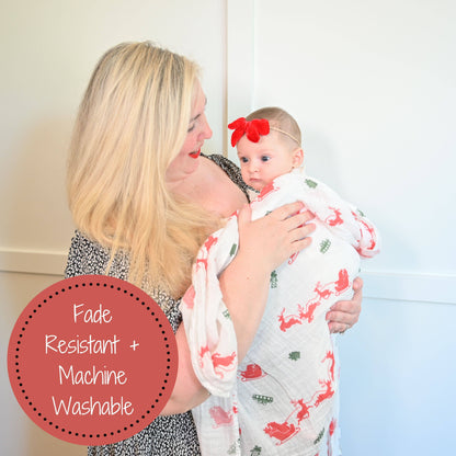 Muslin Quilt Baby & Kids Blanket Christmas