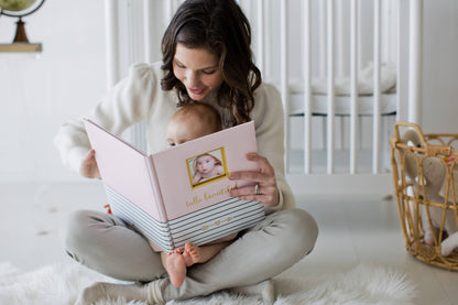 Hello Baby Memory Baby Book: Blue