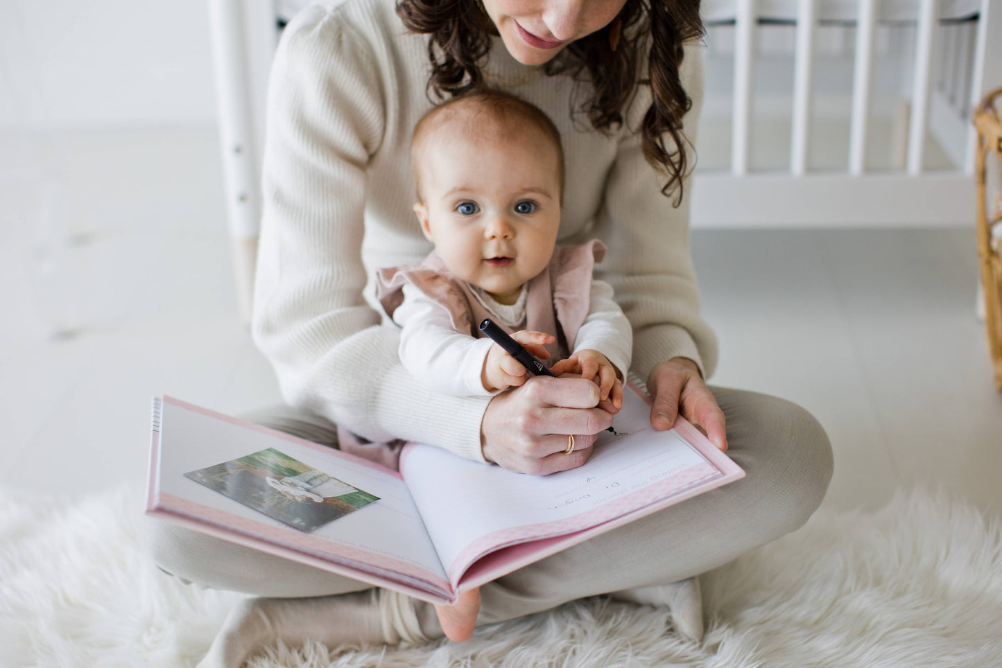 Hello Baby Memory Baby Book: Blue