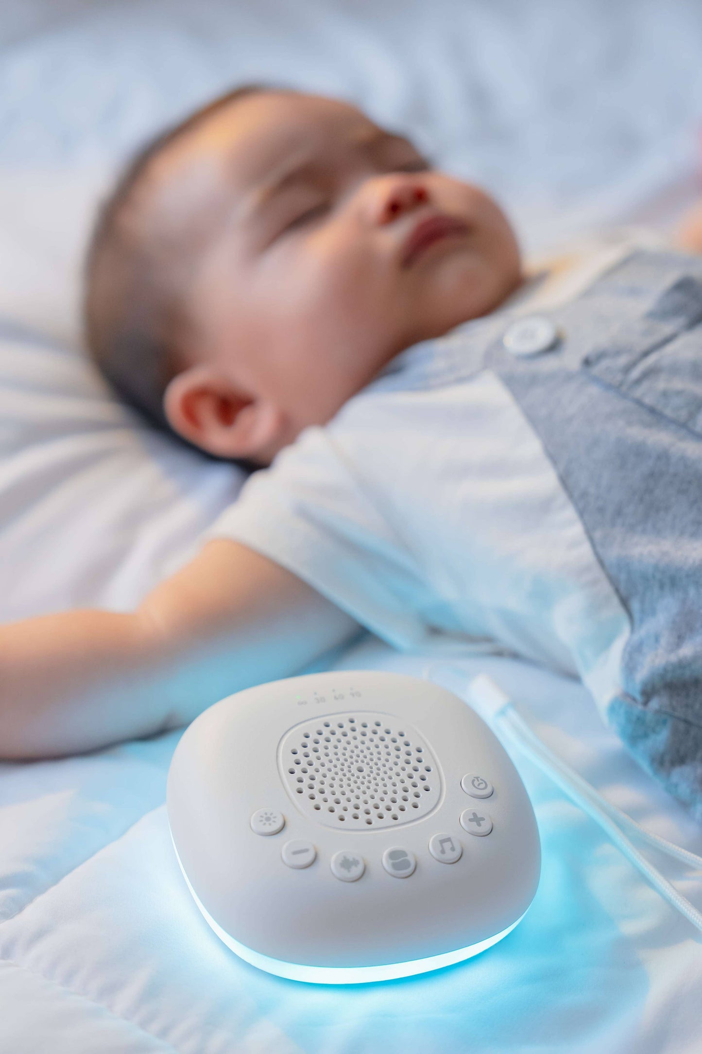 Portable Sound Machine with Night Light