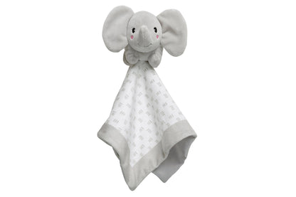 Elephant Baby Lovey Blanket, Gray