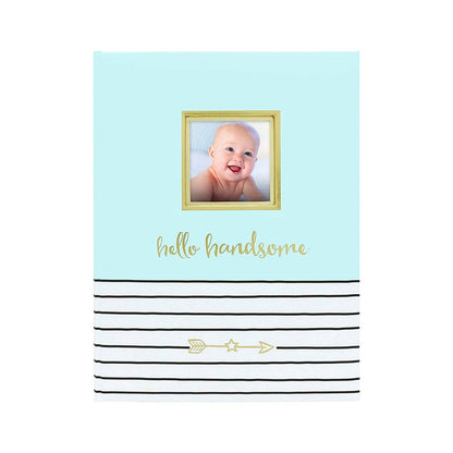 Hello Baby Memory Baby Book: Blue