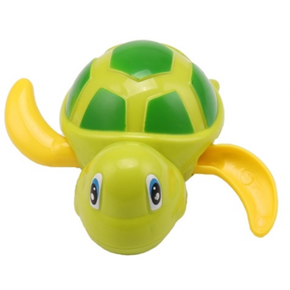 Tortoise Baby Bath Toy: Orange