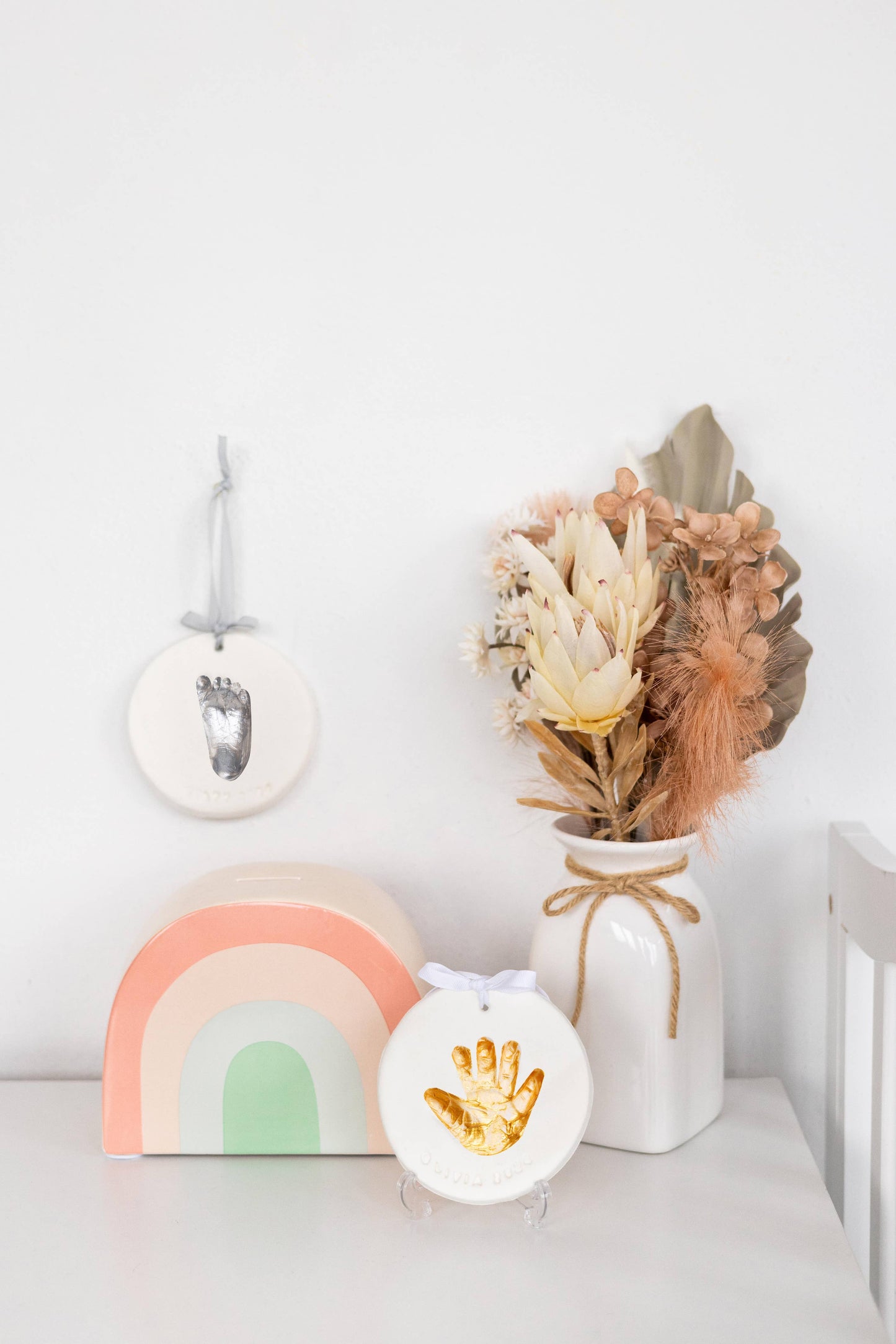 Deluxe Clay DIY Handprint And Footprint Keepsake