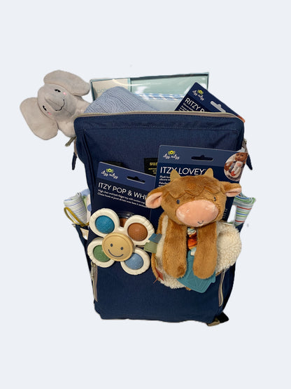 Baby Blue Backpack Gift Set