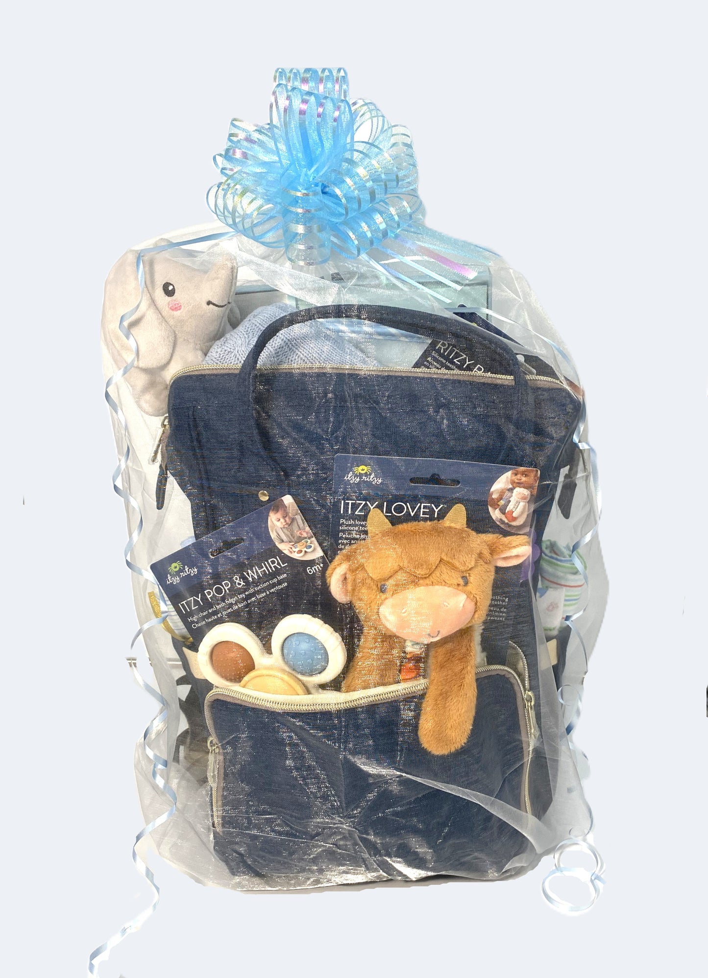 Baby Blue Backpack Gift Set