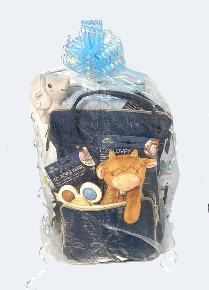 Baby Blue Backpack Gift Set