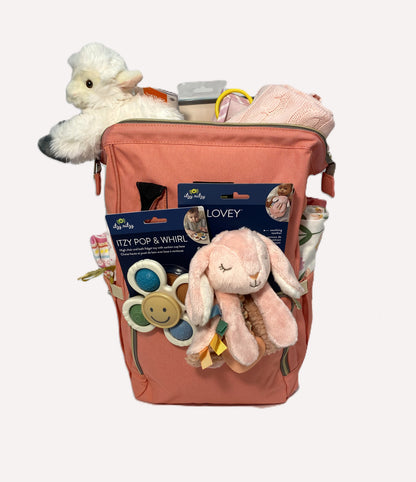 Pink Backpack Gift Set