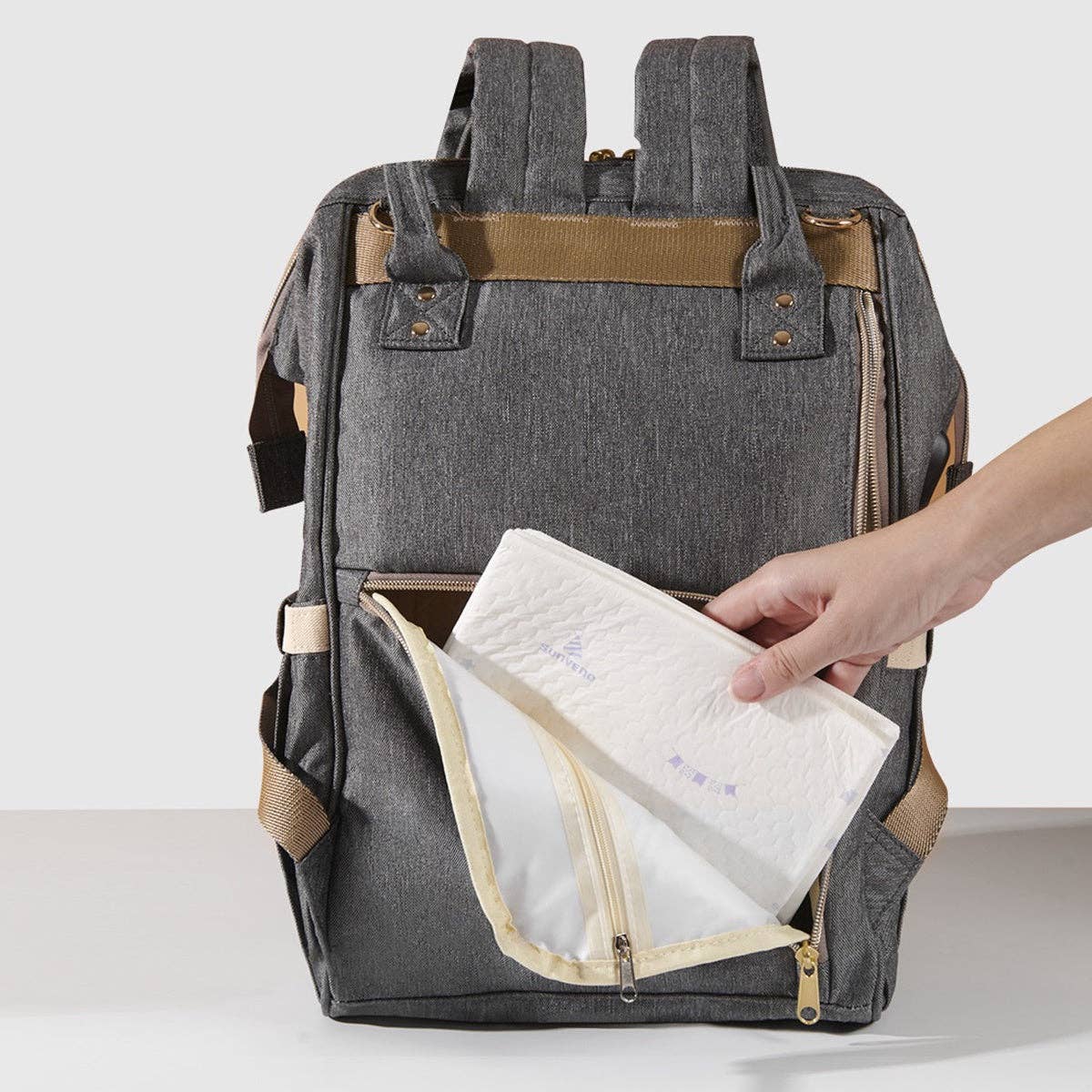Classic Diaper Backpack: Pink