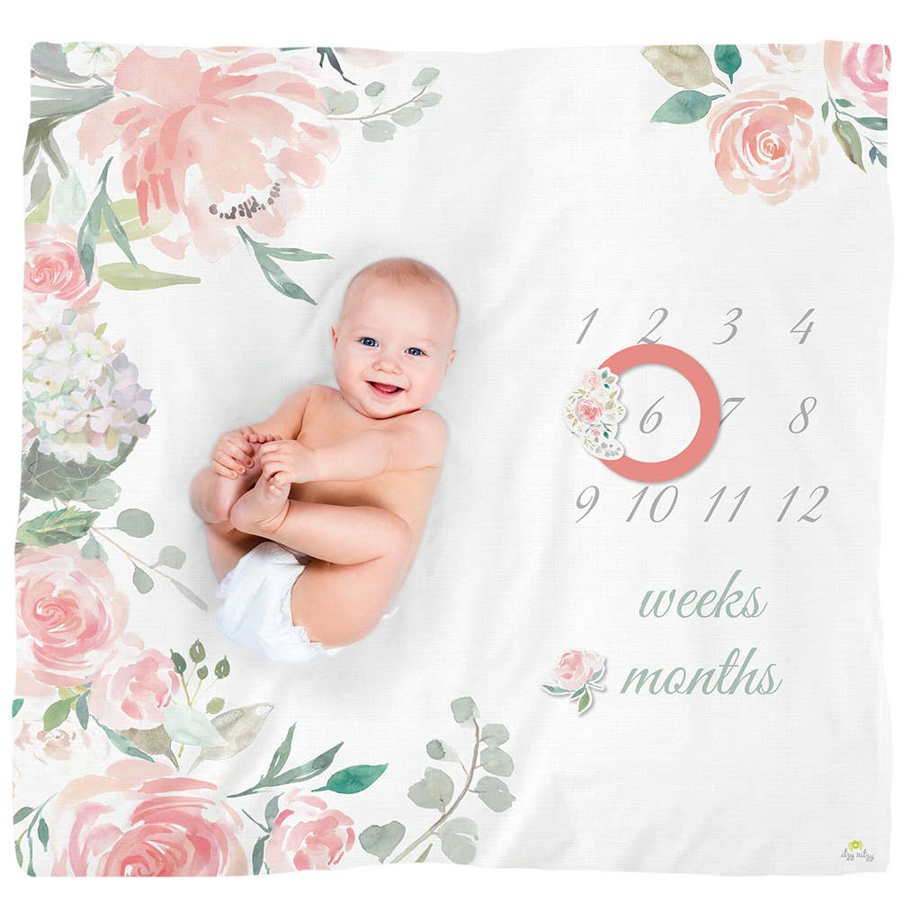 Cutie Captures™ Milestone Blanket: Woodland