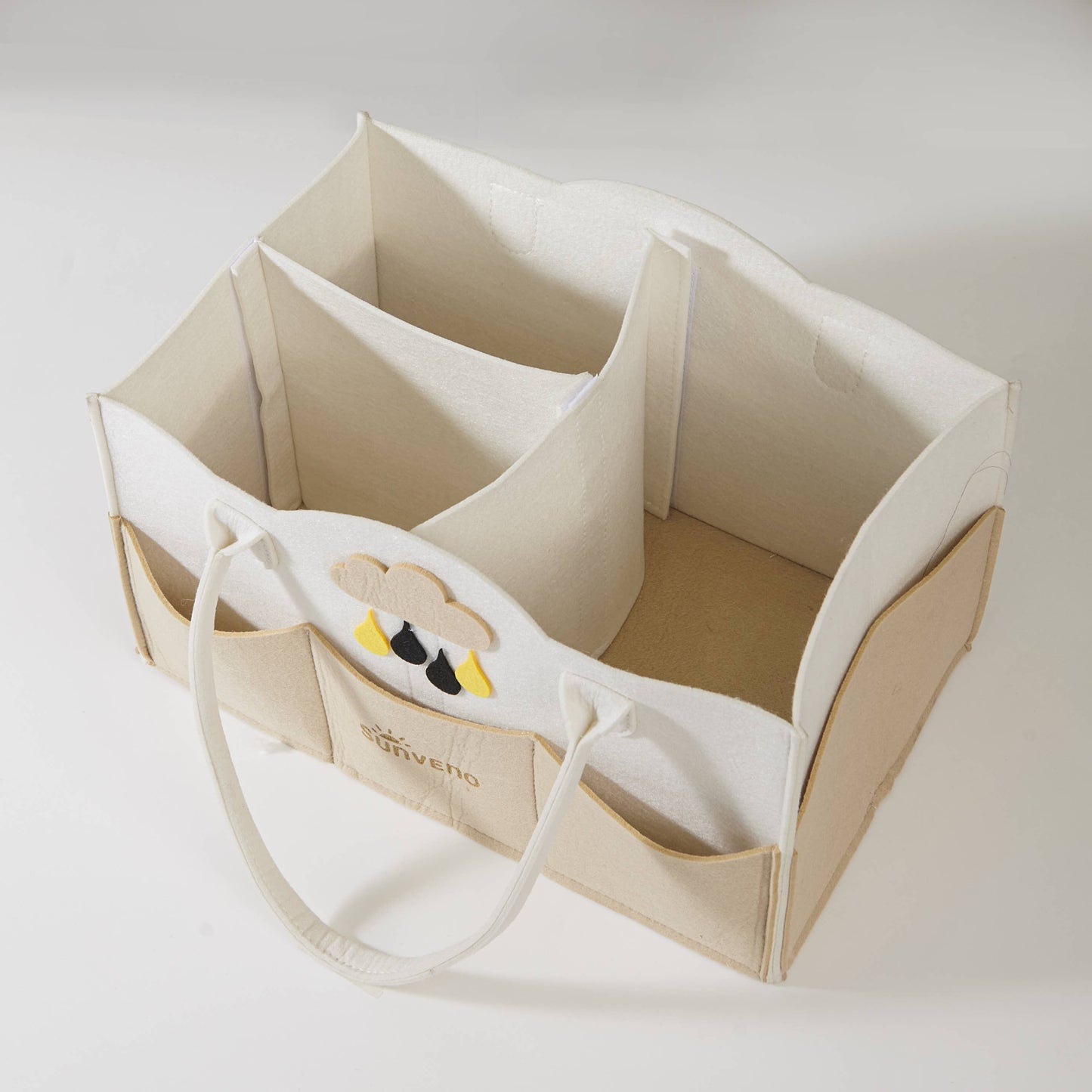 Cartoon Diaper Storage Basket: Cozy Zebra