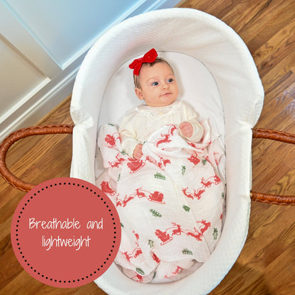 Muslin Quilt Baby & Kids Blanket Christmas