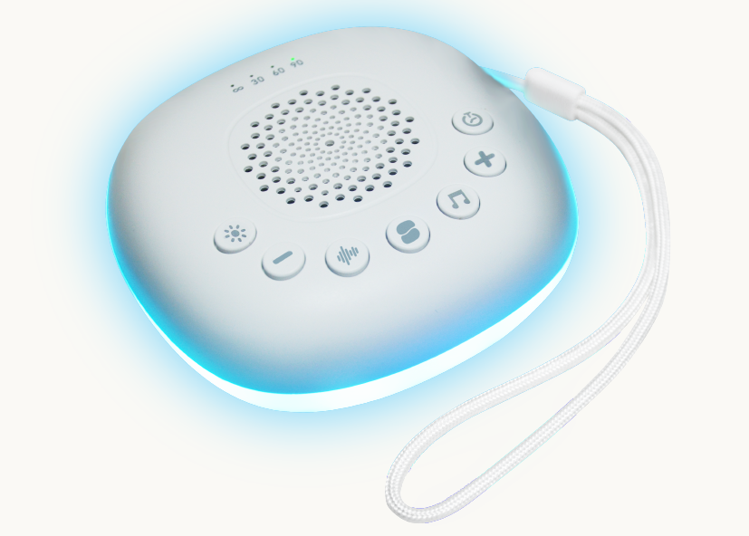 Portable Sound Machine with Night Light